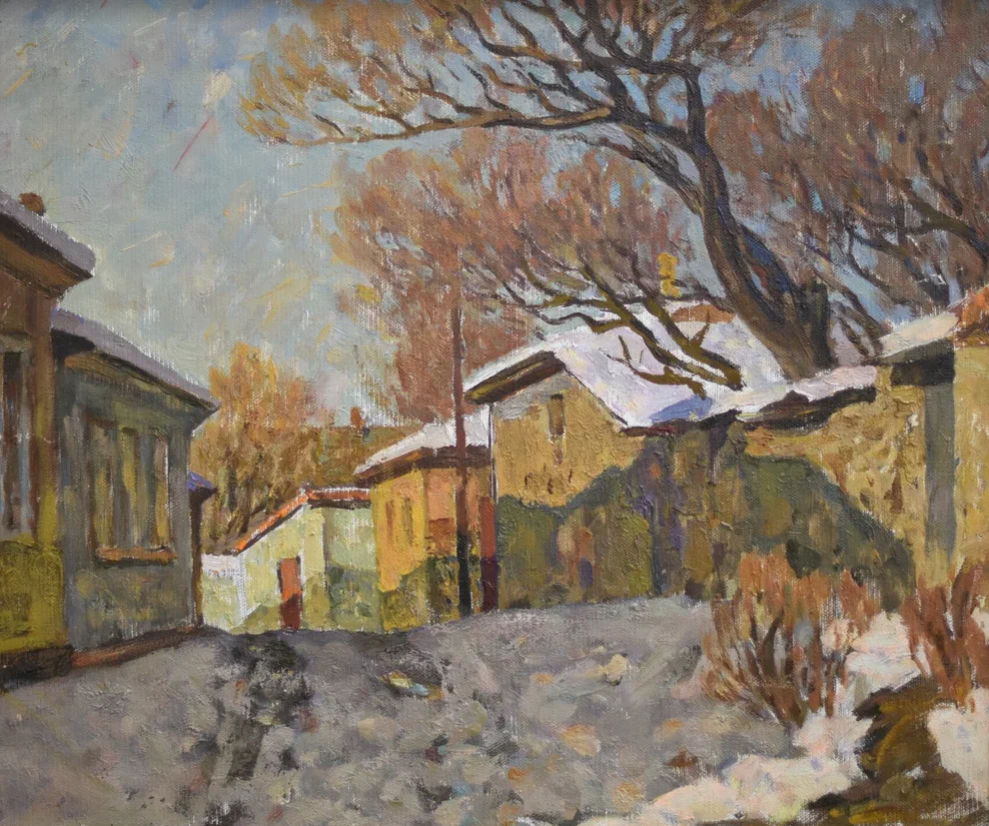 «Улочка в снегу»: жизнь и творчество Октября Федотова в Крыму
