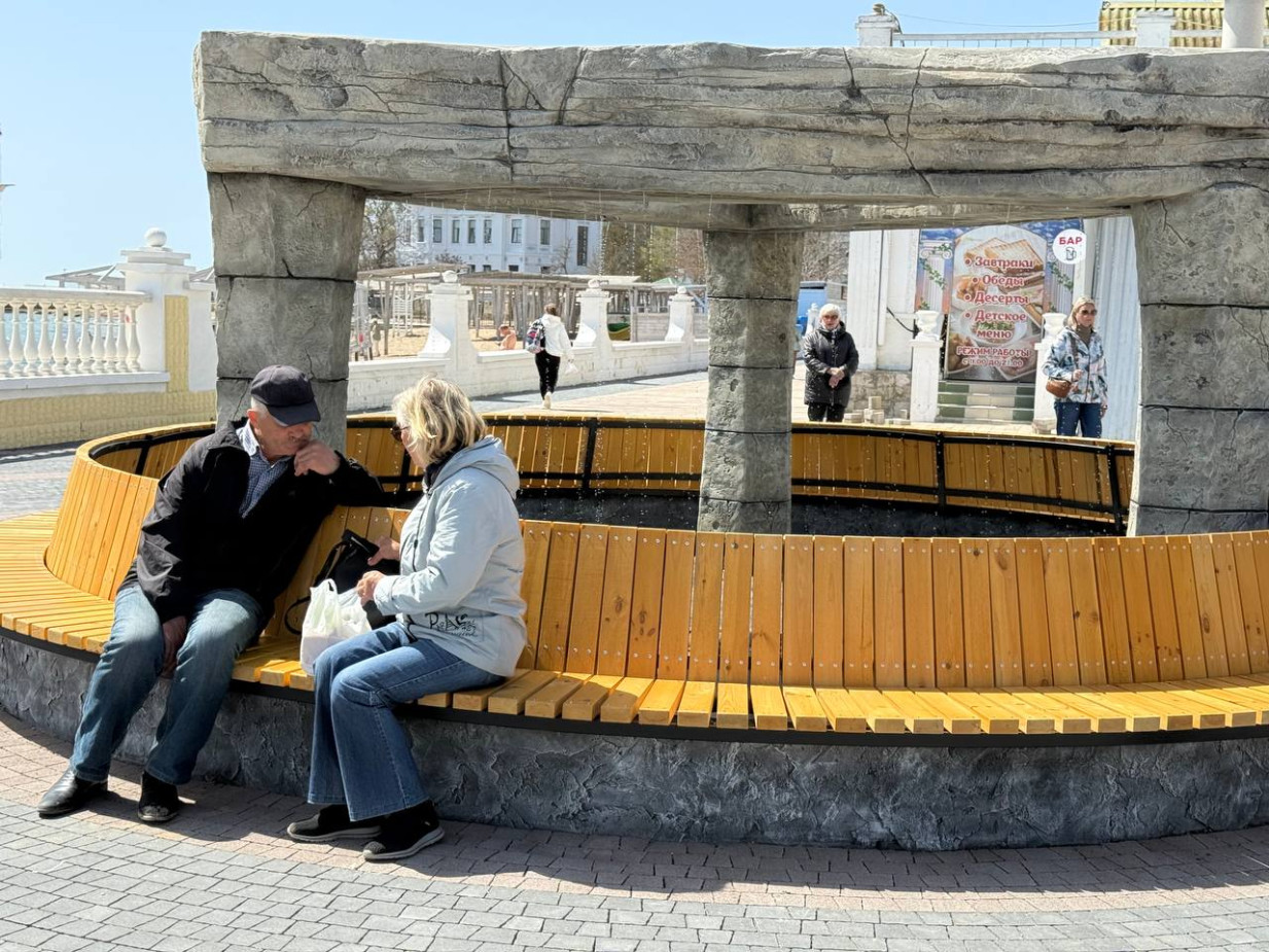 Три смотровые площади в греческом стиле: как меняется набережная Горького в Евпатории